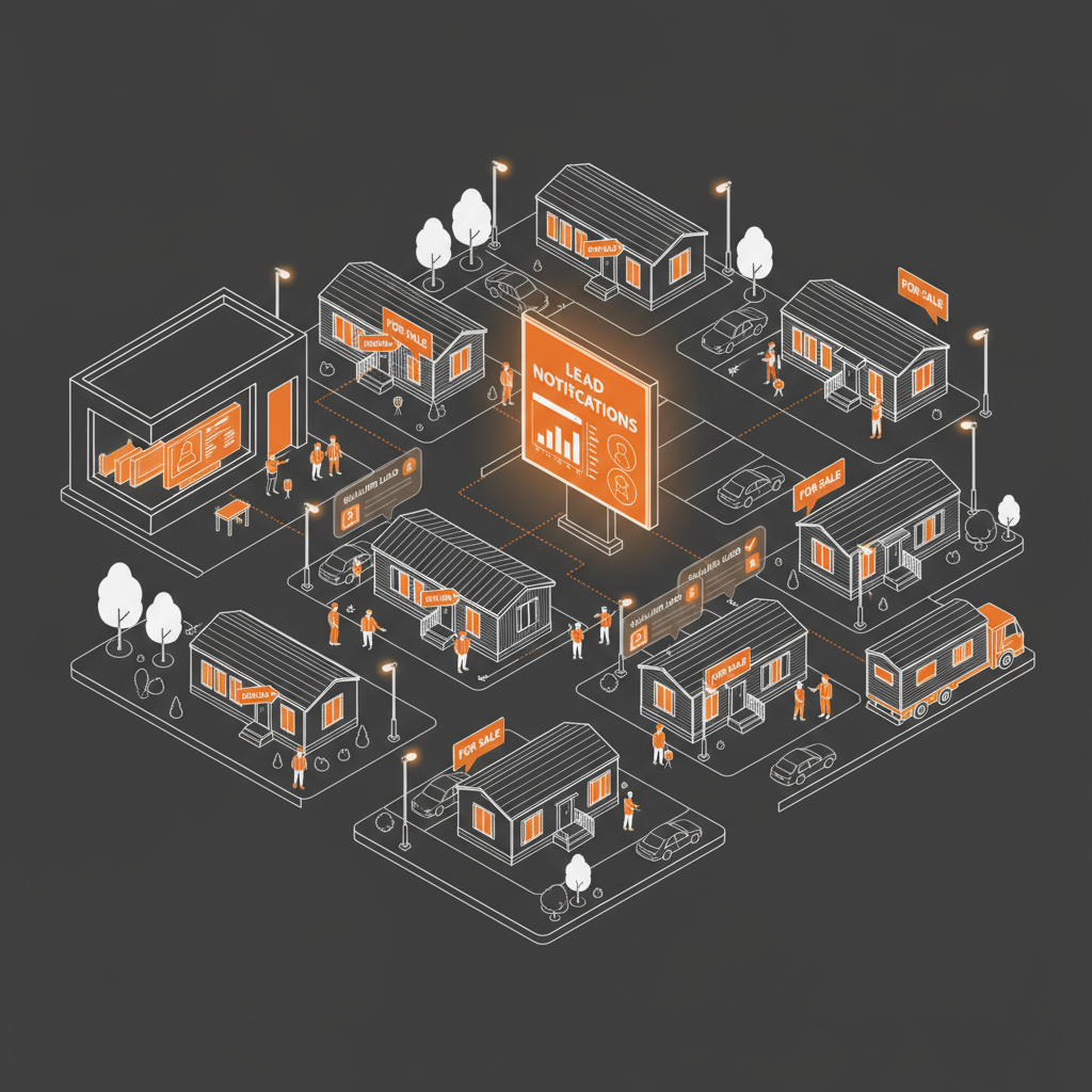 Mobile home dealer lead system
