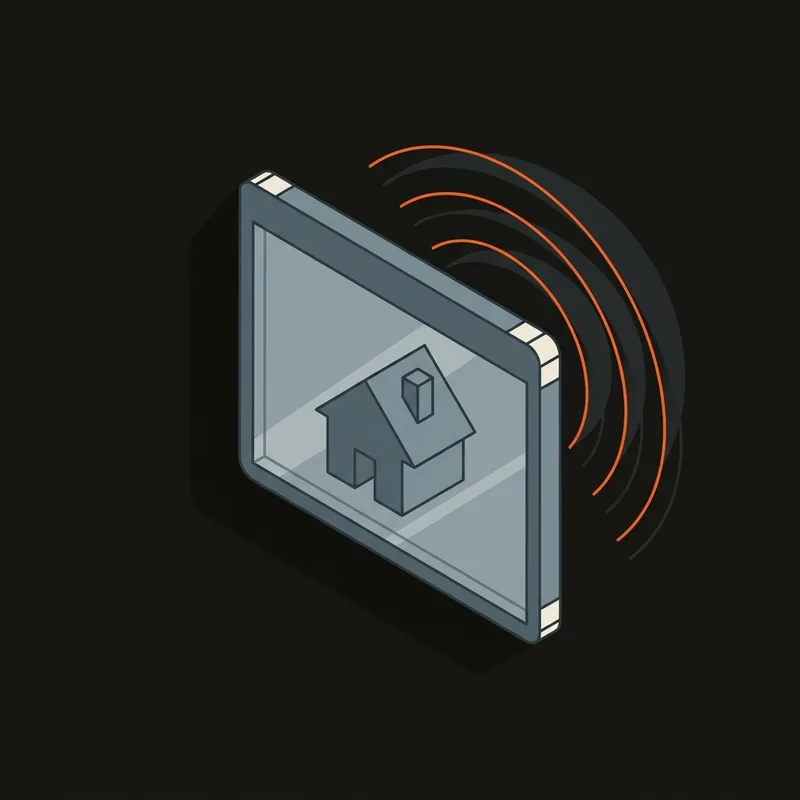 A browser window broadcasting search signal